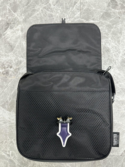 Morral Trapstar Irongate 1.0 Crossbody Negro Azul
