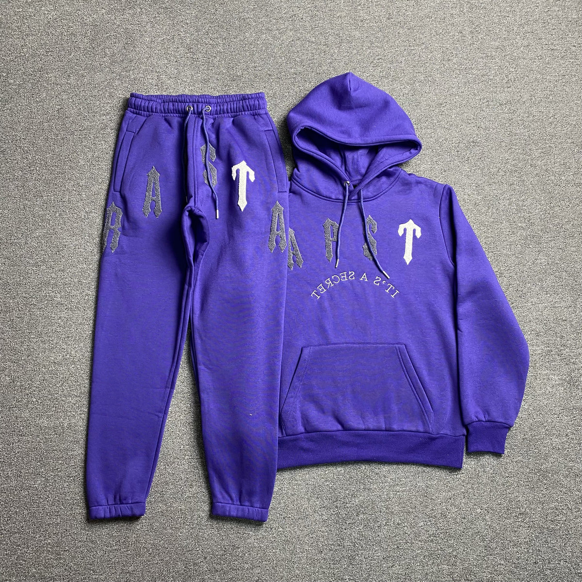 Conjunto Trapstar Irongate Arch Chenille 2.0 Azul