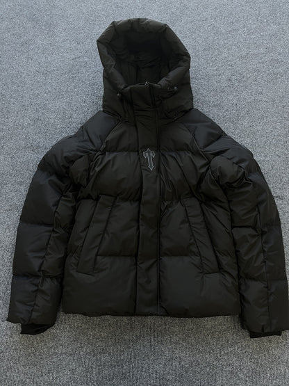 Campera Trapstar Irongate Arch Puffer Negra