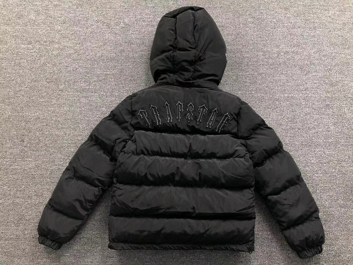 Campera Trapstar Irongate Detachable Hooded Puffer Negra