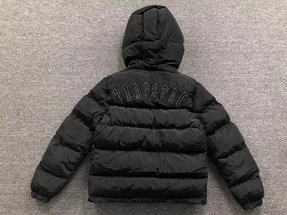 Campera Trapstar Irongate Detachable Hooded Puffer Negra
