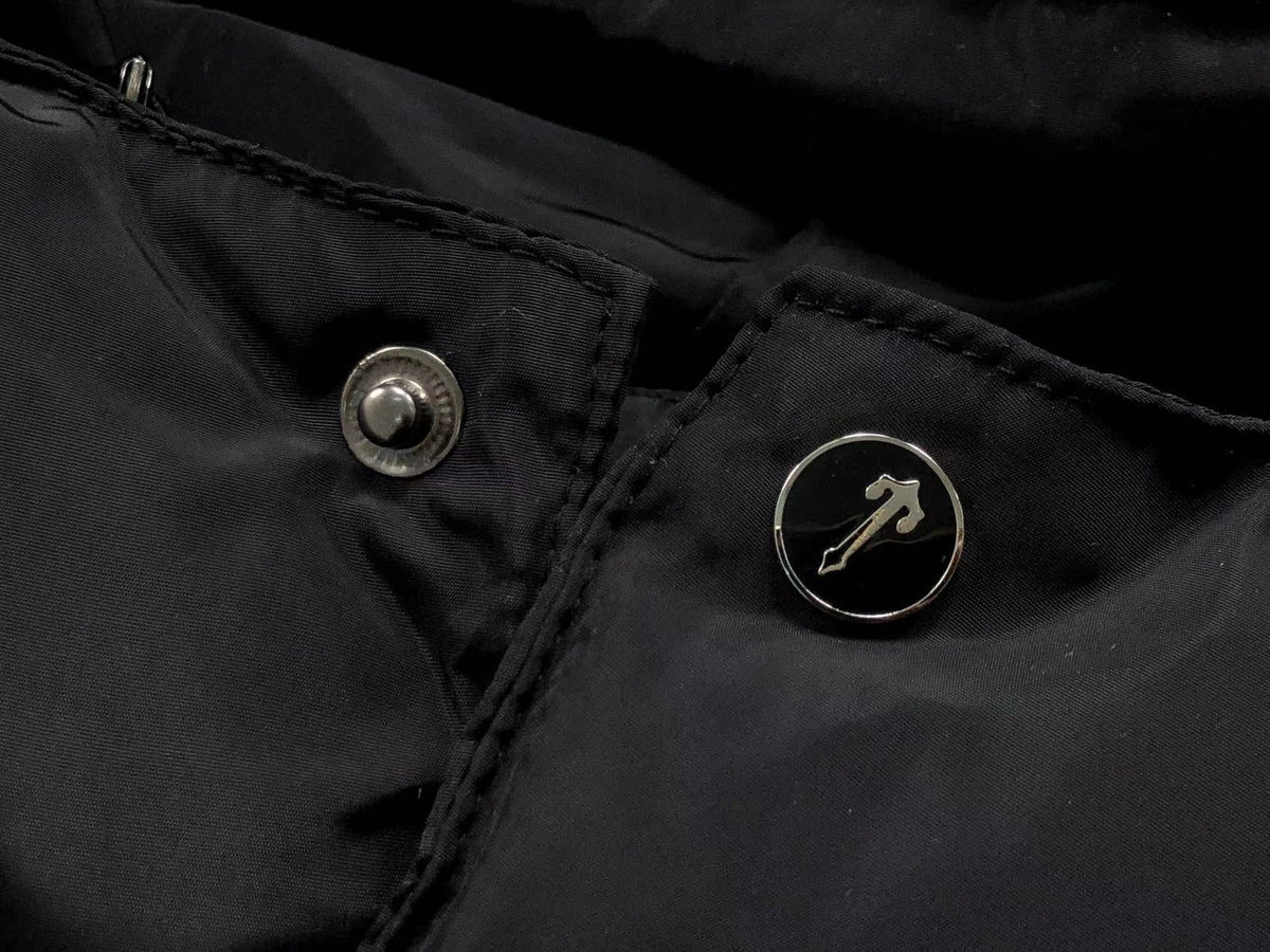 Campera Trapstar Irongate Detachable Hooded Puffer Negra