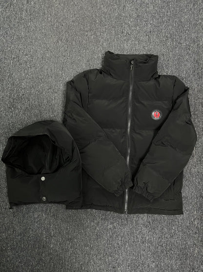 Campera Trapstar Irongate Detachable Hooded Puffer Negra