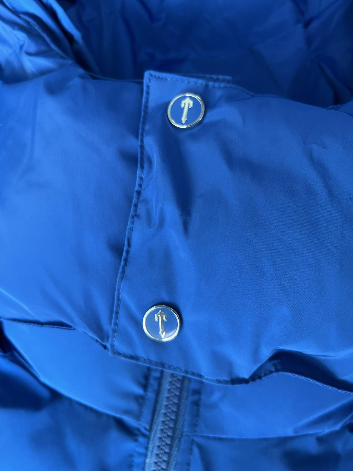 Campera Trapstar Irongate Detachable Hooded Puffer Azul