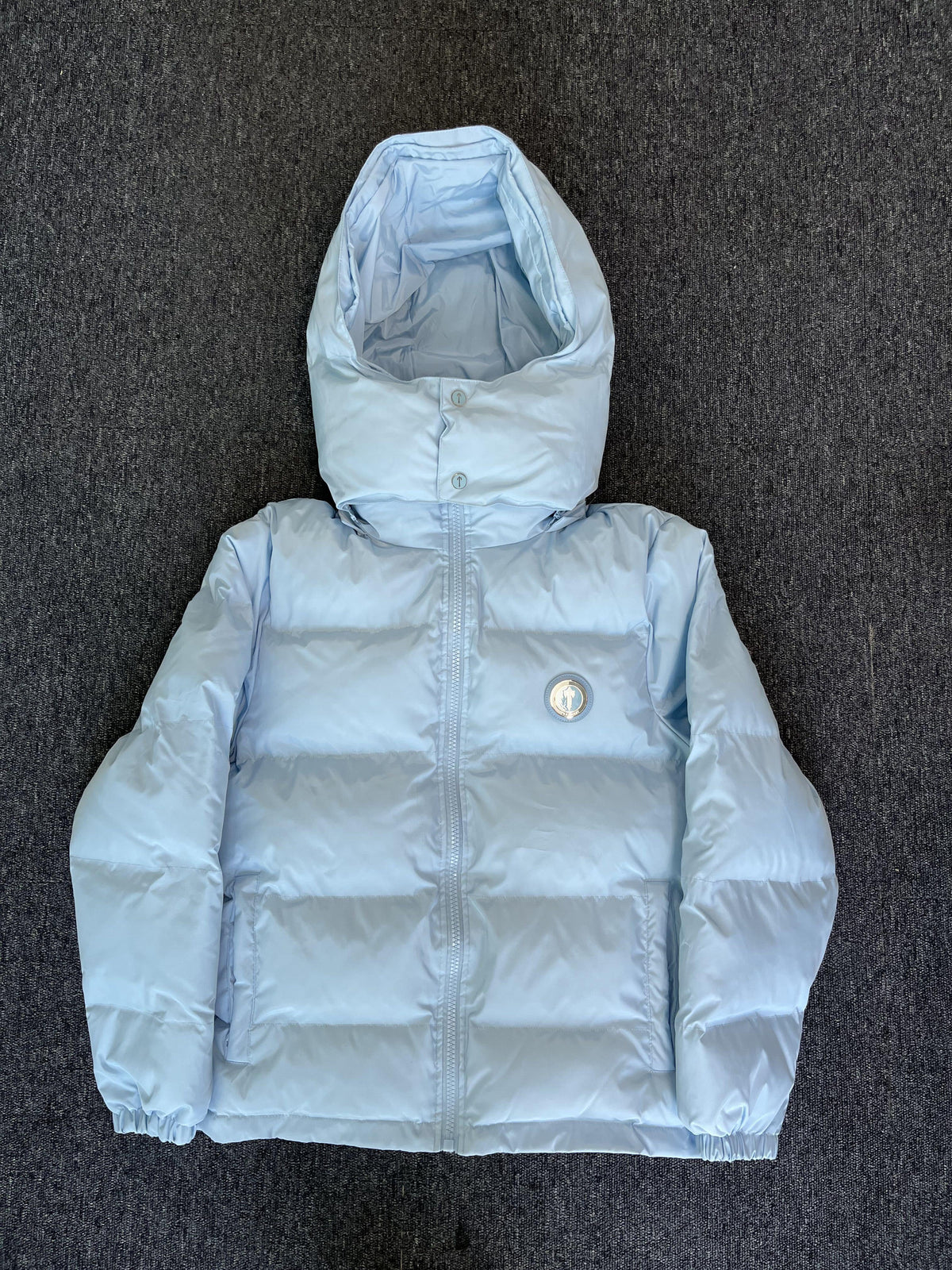 Campera Trapstar Irongate Detachable Hooded Puffer Celeste