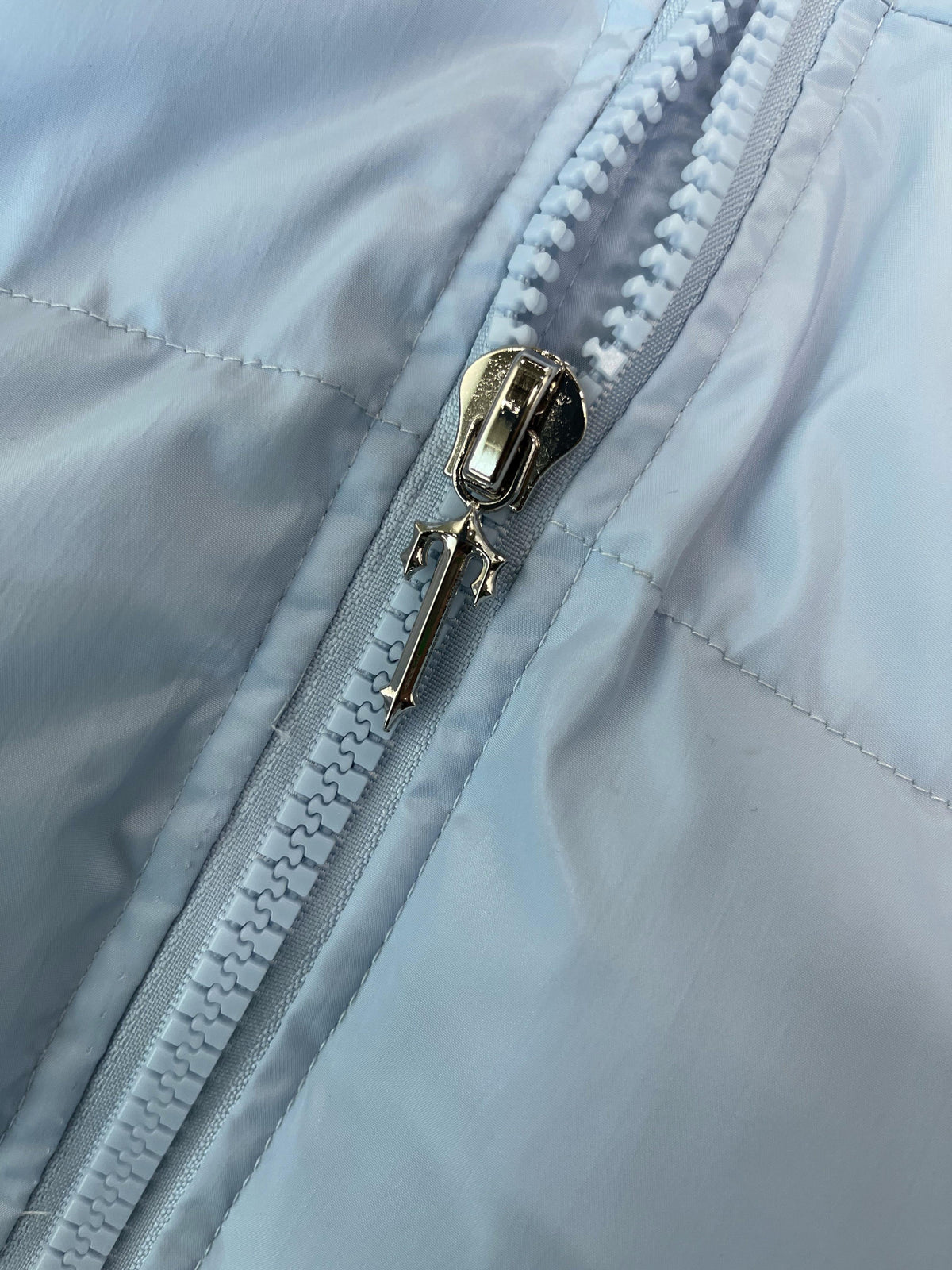 Campera Trapstar Irongate Detachable Hooded Puffer Celeste