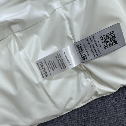 Campera Trapstar Irongate Embossed Puffer Blanca