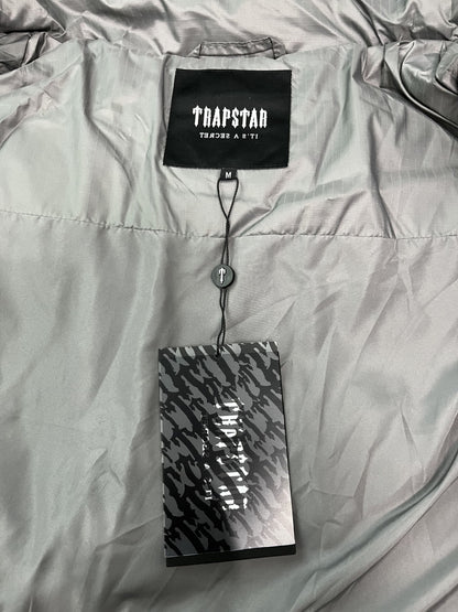 Campera Trapstar Shooters Hooded Puffer Gris