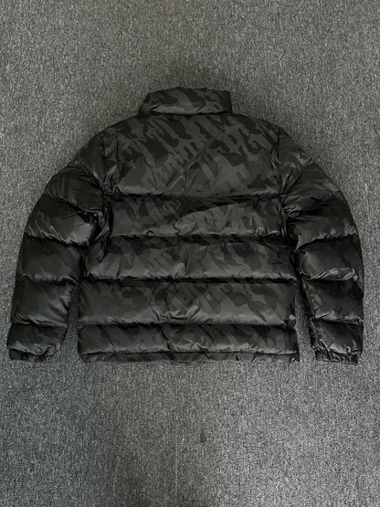 Campera Trapstar T Jacquard Puffer Negra