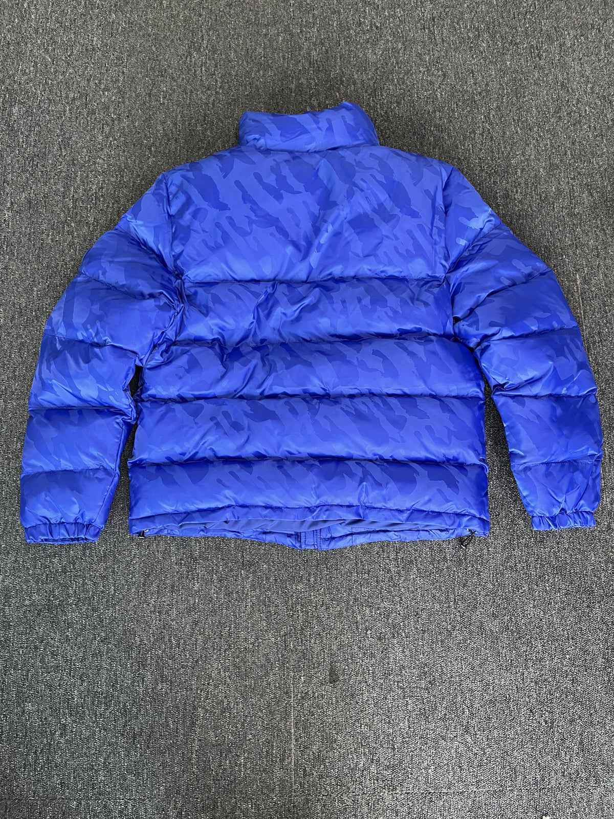 Campera Trapstar T Jacquard Puffer Azul