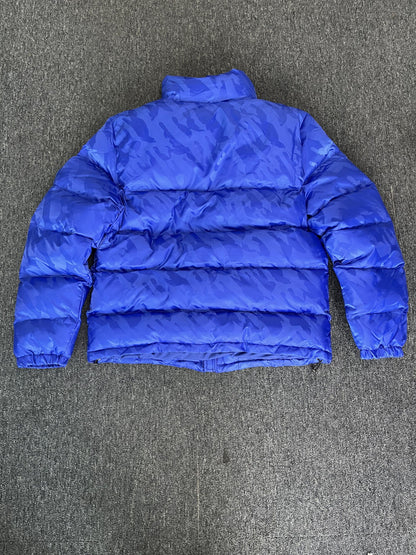 Campera Trapstar T Jacquard Puffer Azul