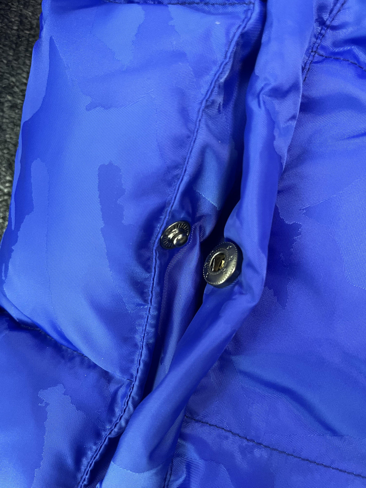 Campera Trapstar T Jacquard Puffer Azul