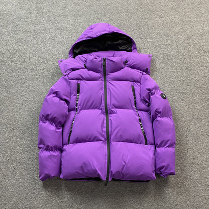 Campera Trapstar X Awful Lot Of Cough Syrup Puffer Violeta